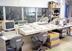 Water basin control and data analysis room